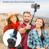 Kinwald Phone Tripod & Selfie Stick with Light, Compact iPhone Tripod Stand with Bluetooth Remote and Dual Fill Lights, Portable Tripods for Cell Phone/Vlog/Photo/Video (Black) : Cell Phones & Accessories