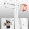 Kinwald Selfie Stick Tripod for iPhone & Android, Portable Phone Tripod Stand with Bluetooth Remote, One-Click Open, Compact & Lightweight, All-in-1 for Vlog/Travel/Photography (White) : Cell Phones & Accessories